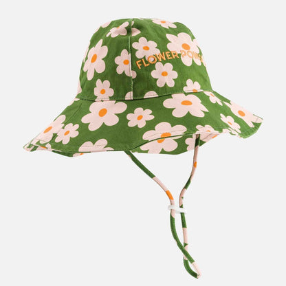 Chapeau large - Flower Power- divers tailles