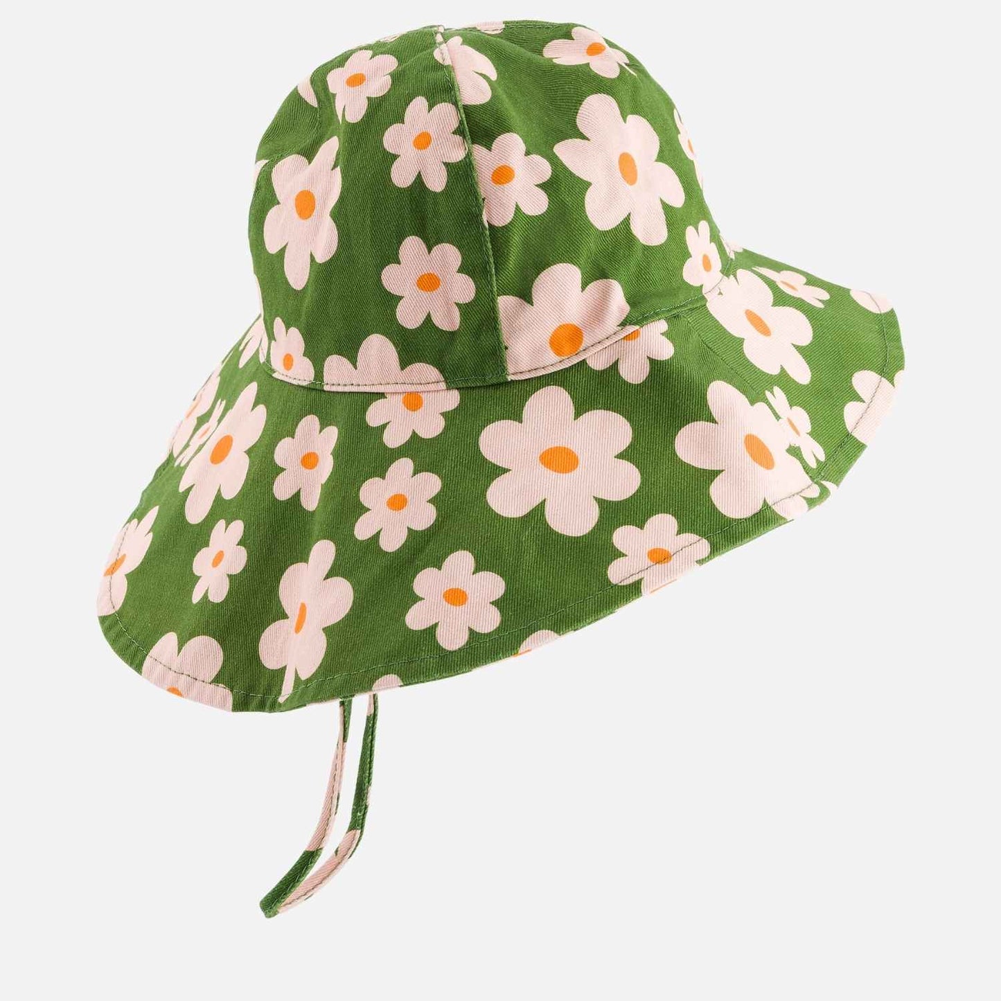 Chapeau large - Flower Power- divers tailles
