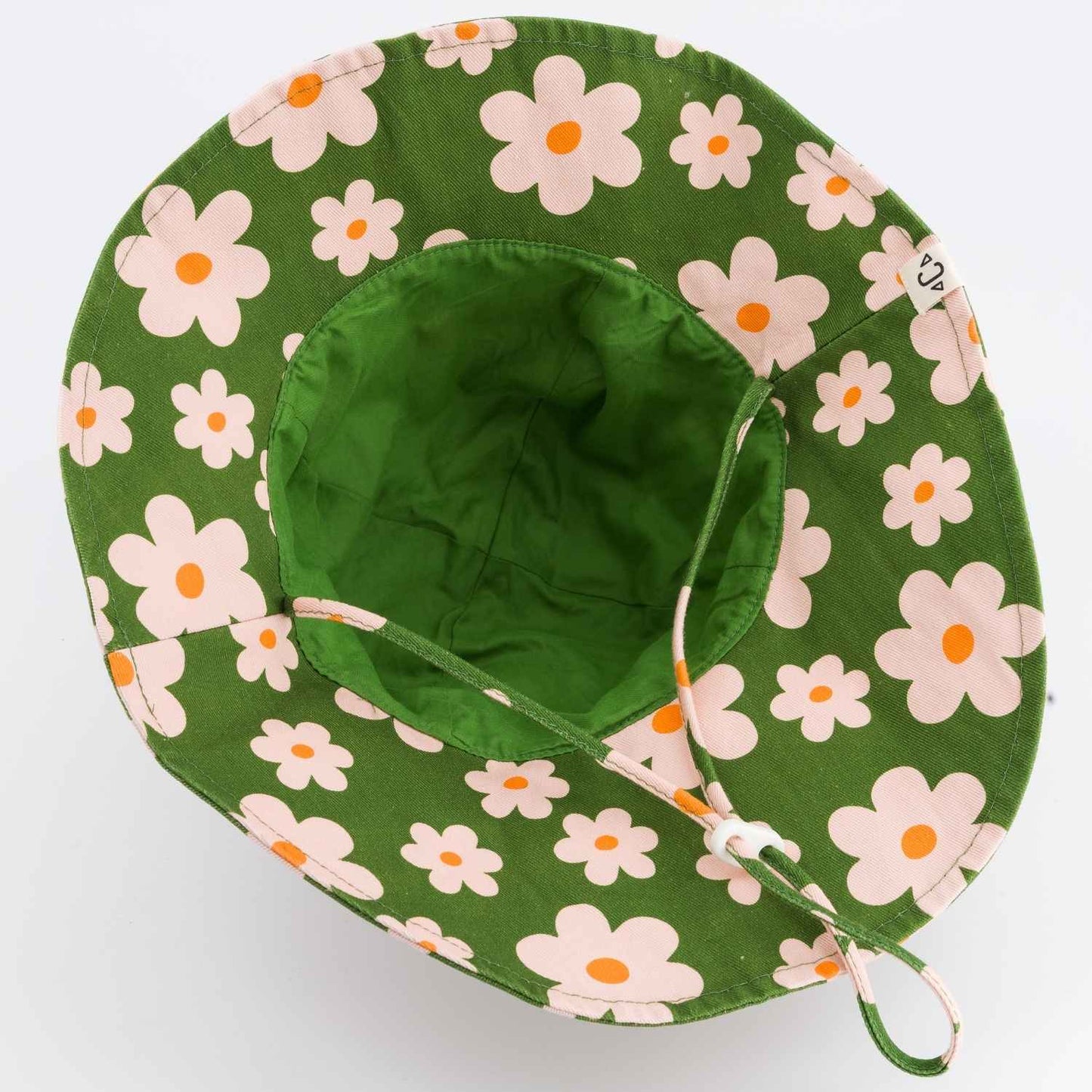 Chapeau large - Flower Power- divers tailles