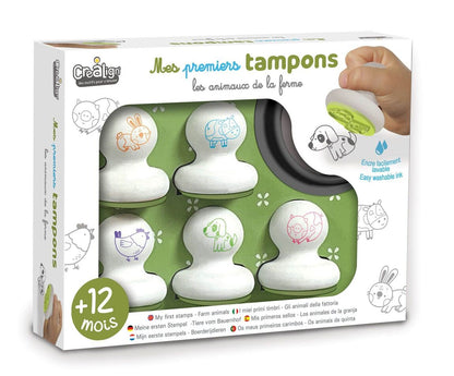 Mes 1ers tampons "Animaux de la ferme" - 12m+