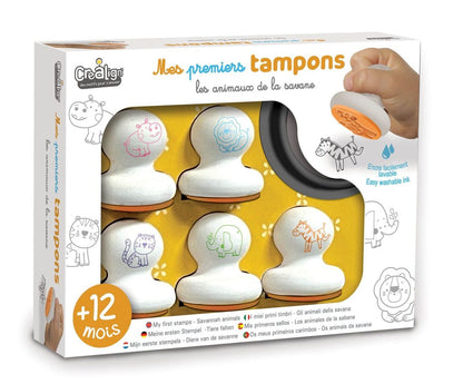 Mes 1ers tampons "Animaux de la savane"