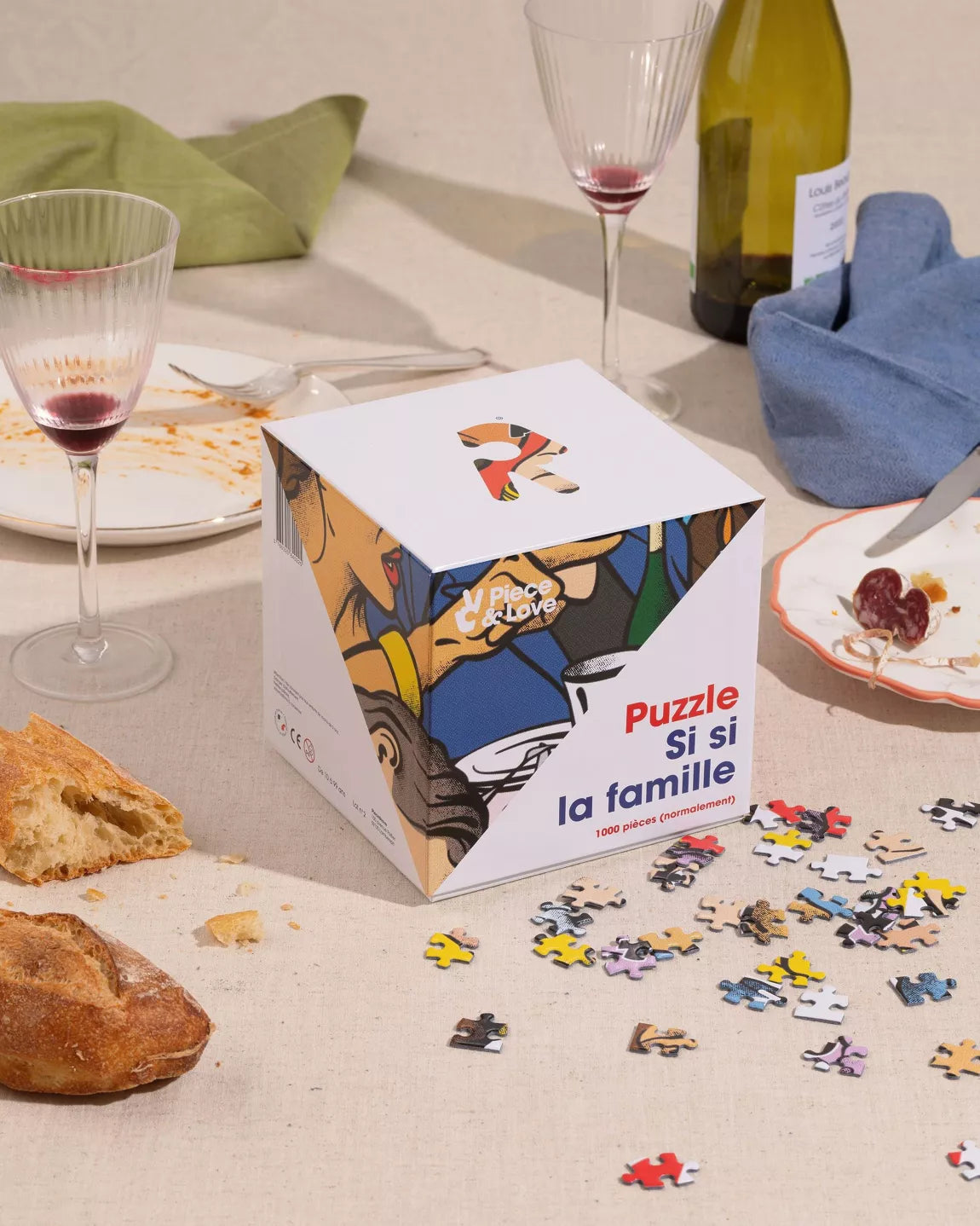 Puzzle 1000 pcs - Sisi la Famille