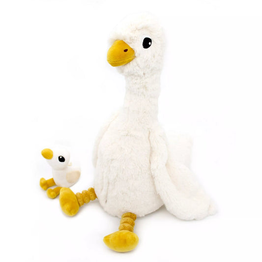 Peluche Maman et bébé - Oie