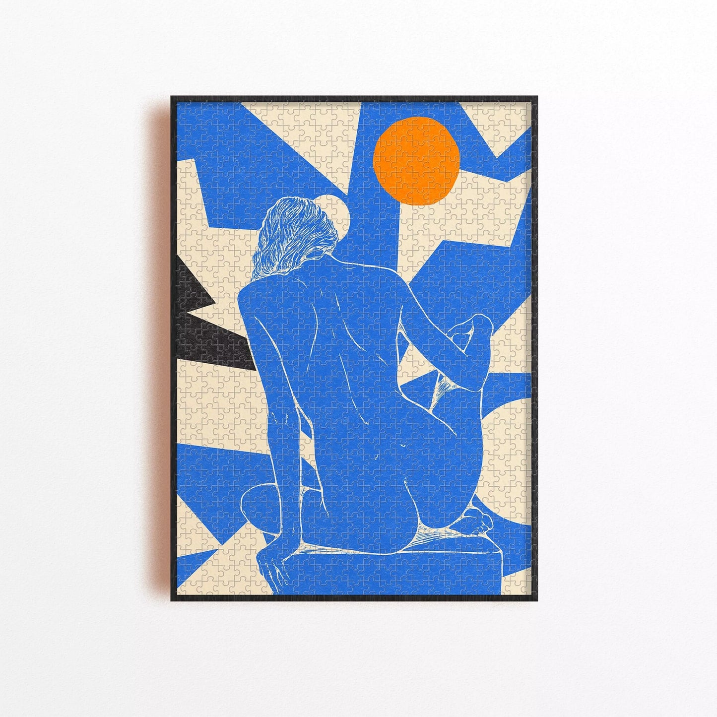 Puzzle 1000 pcs - Peau Bleue