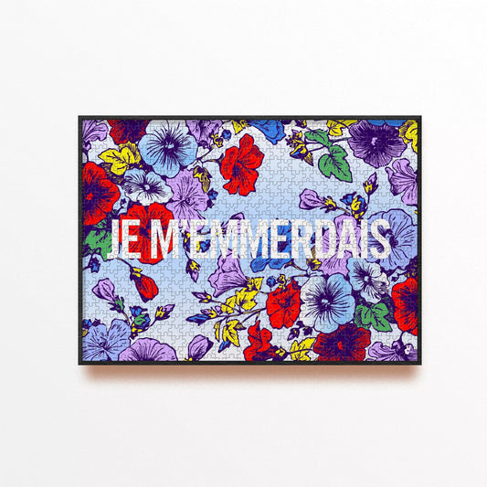 Puzzle 1000 pcs - Je m'emmerdais