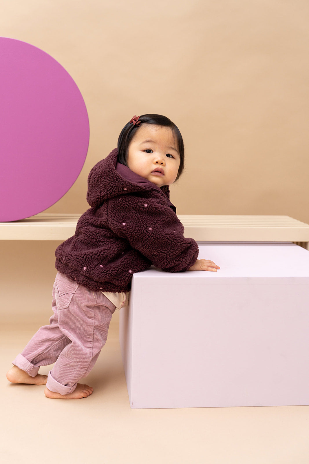 Veste bébé sherpa - divers tailles