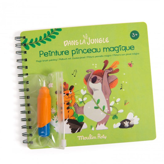 Peinture pinceau magique Jungle - 3+