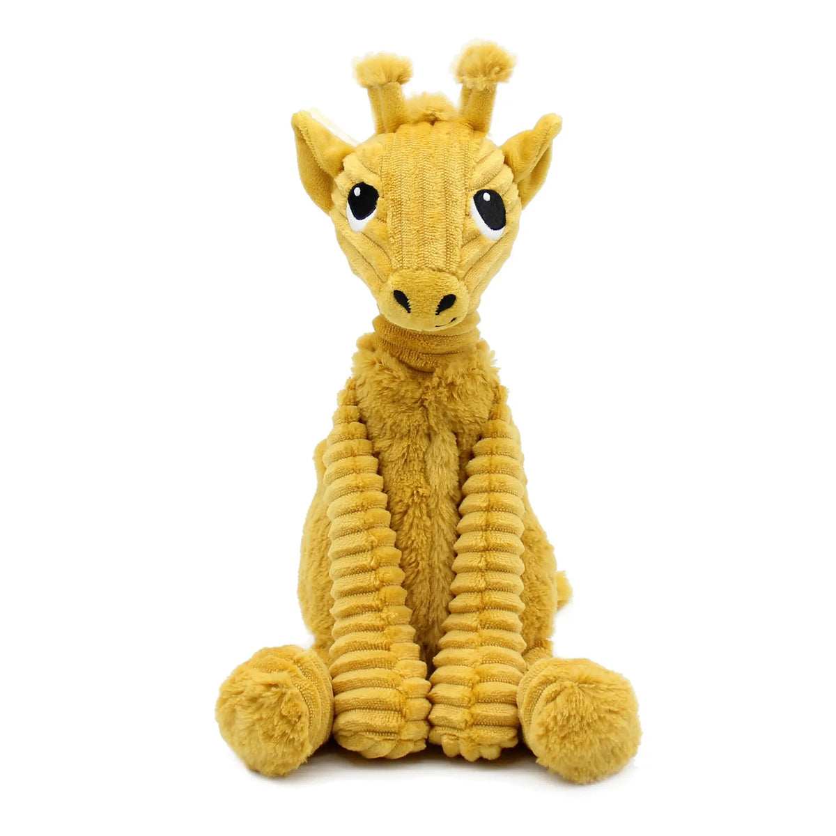 Doudou girafe - jaune
