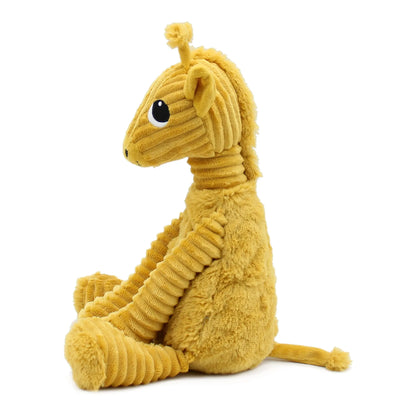 Doudou girafe - jaune
