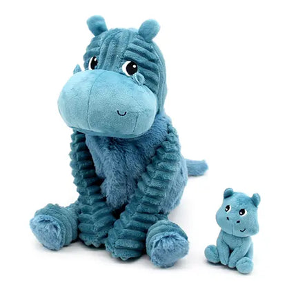 Doudou hippo - marine