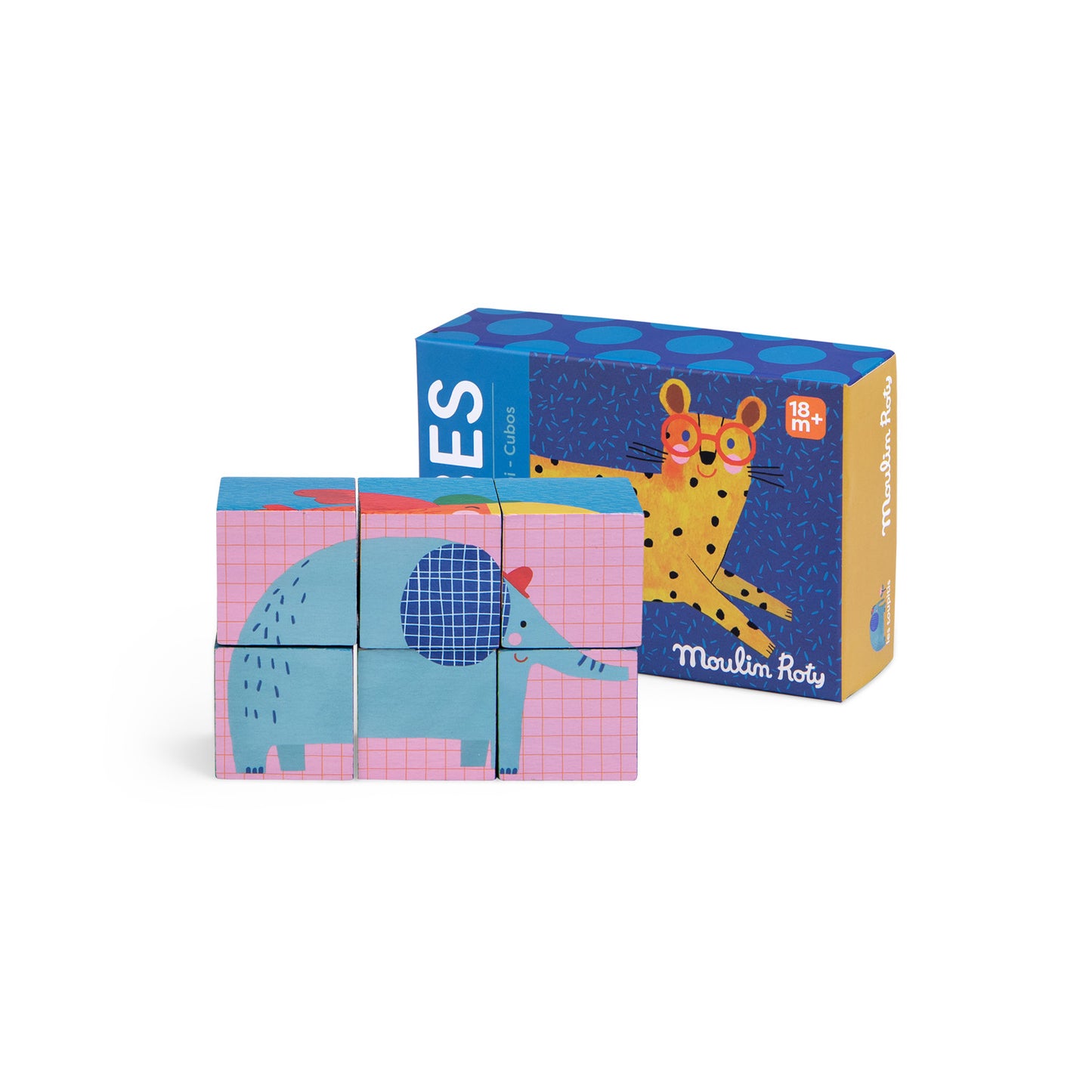 Puzzle 6 cubes Les Toupitis - 18m+