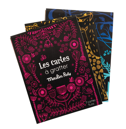 Cartes à gratter - 3+