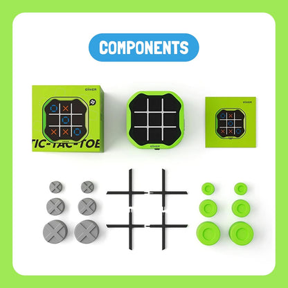 Tic Tac Toe (solo ou duo) Vert - 3+