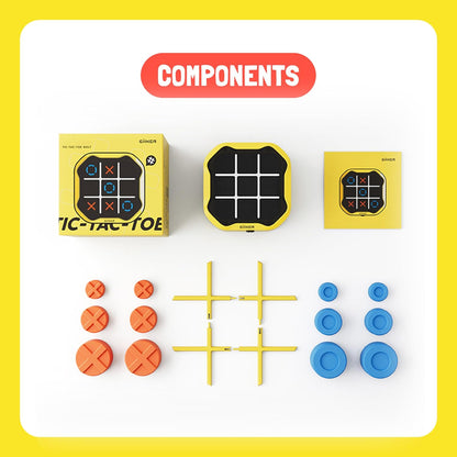 Tic Tac Toe (solo ou duo) Jaune - 3+