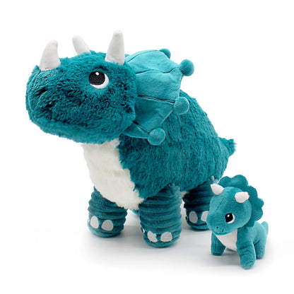 Doudou Tricératops - Bleu