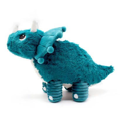 Doudou Tricératops - Bleu