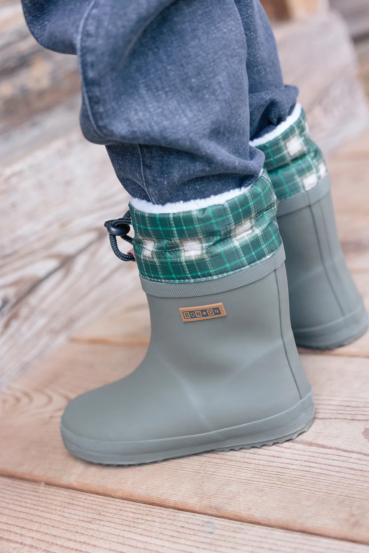 Bottes fourrées Tartan - Divers pointures