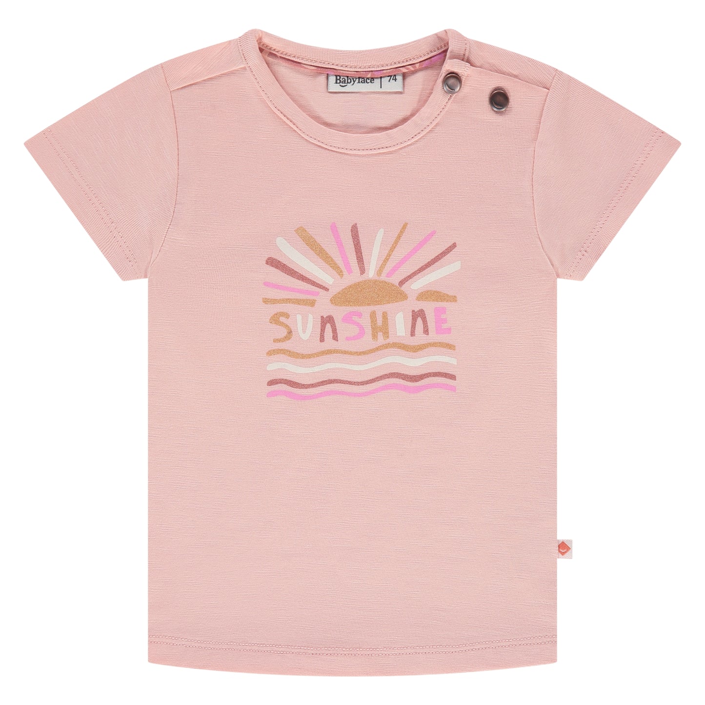 T-shirt rose bébé - divers tailles