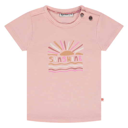 T-shirt rose bébé - divers tailles