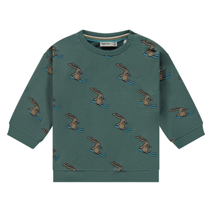 Sweat bébé skieur - Divers tailles