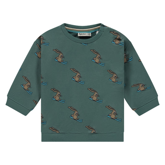 Sweat bébé skieur - Divers tailles