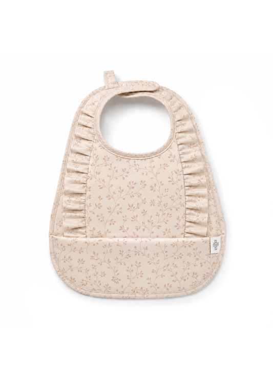 Bavoir imperméable - Cream Blossom