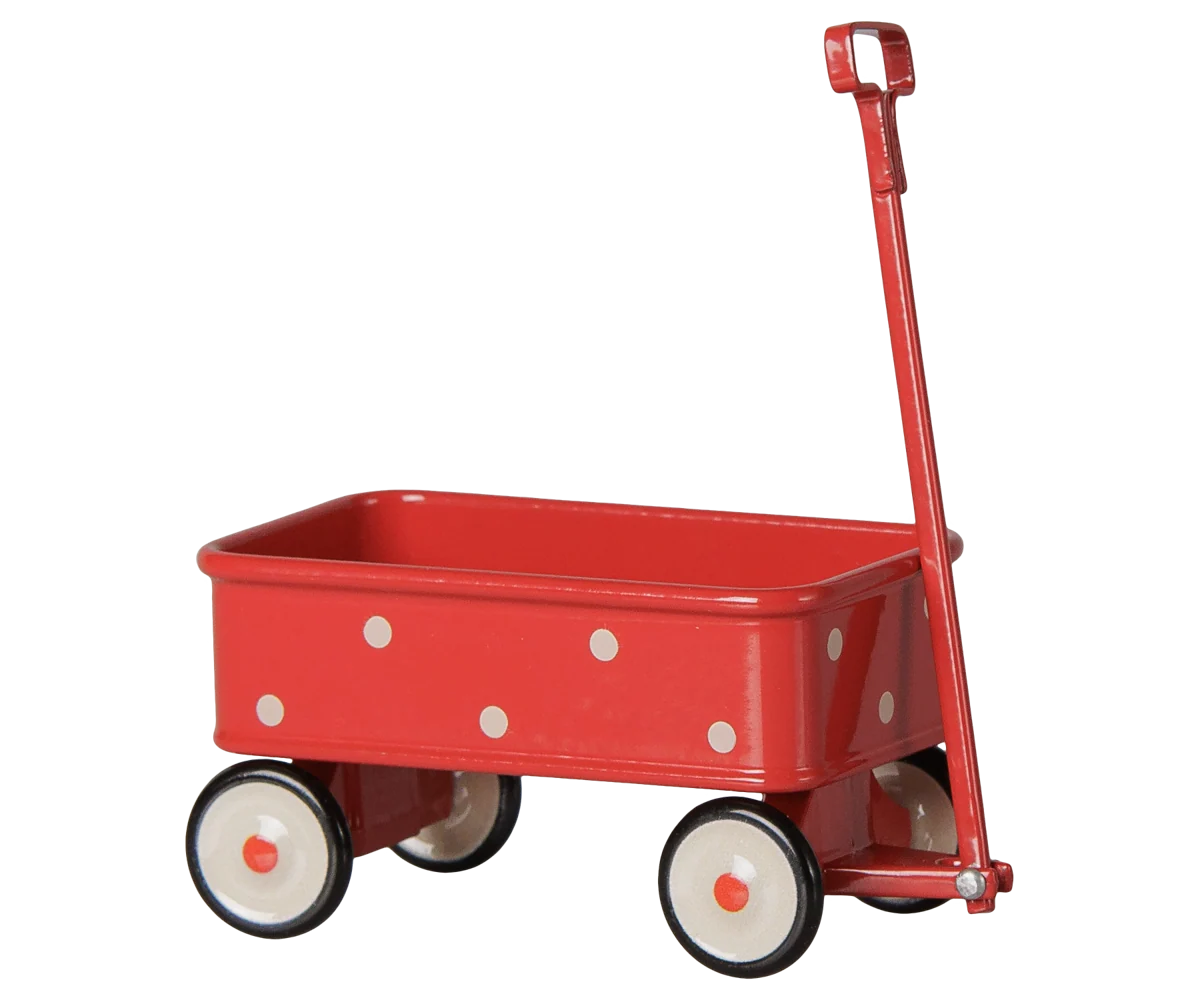 Chariot souris - rouge