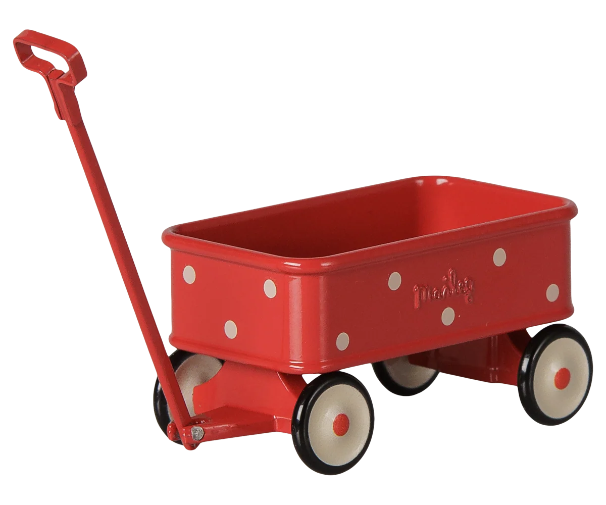 Chariot souris - rouge
