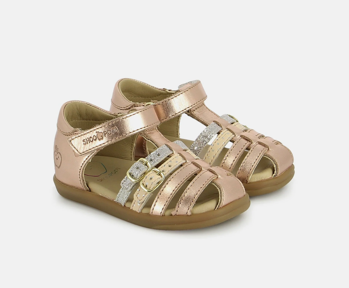 Chaussures semi-ouvertes Cuivre - divers pointures