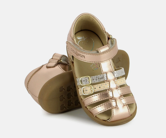 Chaussures semi-ouvertes Cuivre - divers pointures