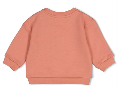 Sweat bébé écureuil rose - divers tailles