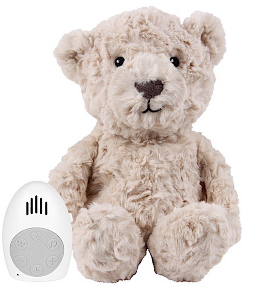 Peluche bruit blanc - Ours beige