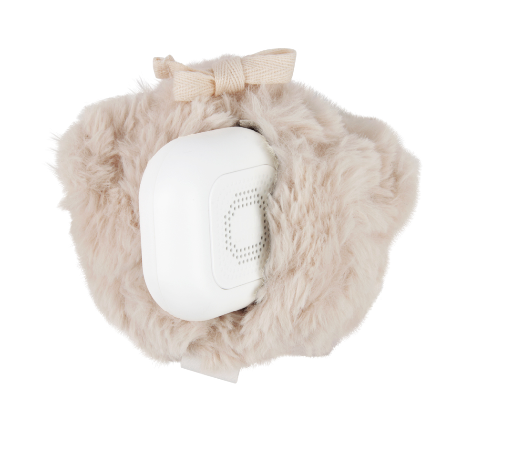 Peluche bruit blanc Ours - divers coloris