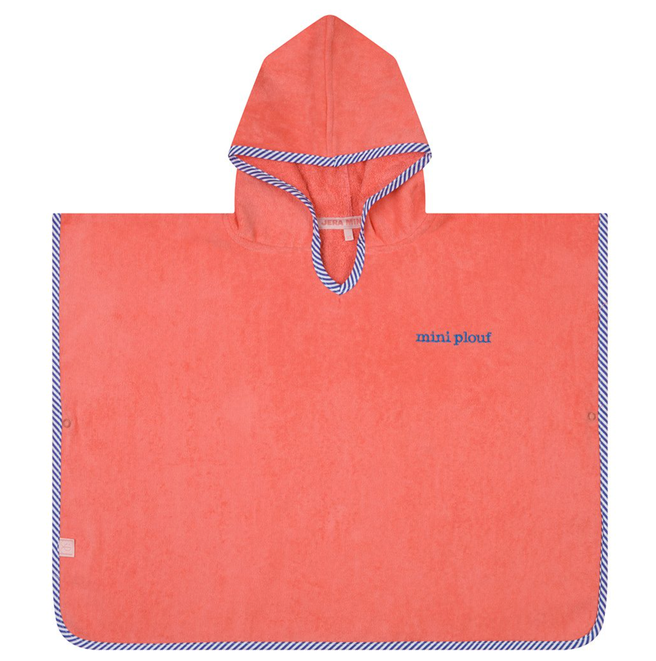 Poncho de bain Mini Plouf Rose - Divers tailles