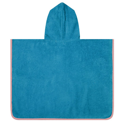 Poncho de bain Mini Plouf Bleu - divers tailles