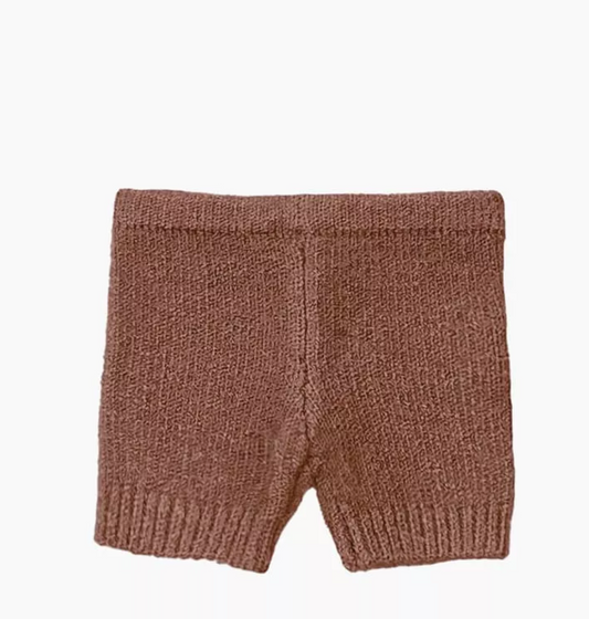 Short tricot Marron - Poupées "Babies + Gordis"