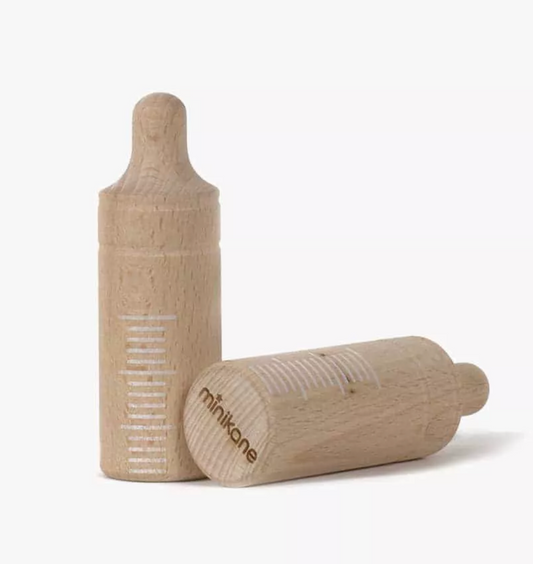 Biberon en bois - Poupées