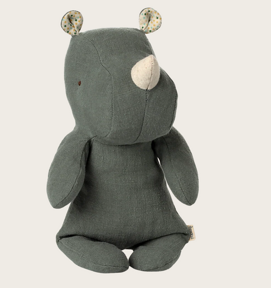 Peluche Rhino - Vert Pin
