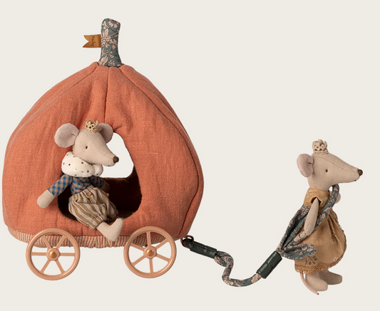 Carrosse citrouille - Souris