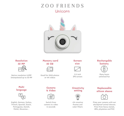 Appareil photo Licorne - 3+