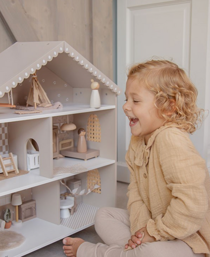 Maison de poupée bois - 3+