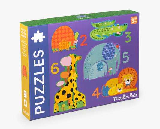 Puzzles évolutifs - Animaux