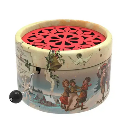 Boite à musique à manivelle - divers mélodies