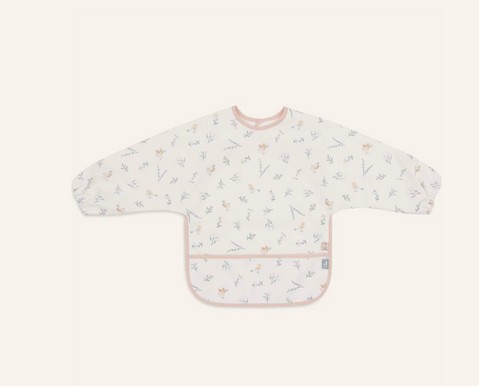 Bavoir à manches - Lovely Birds