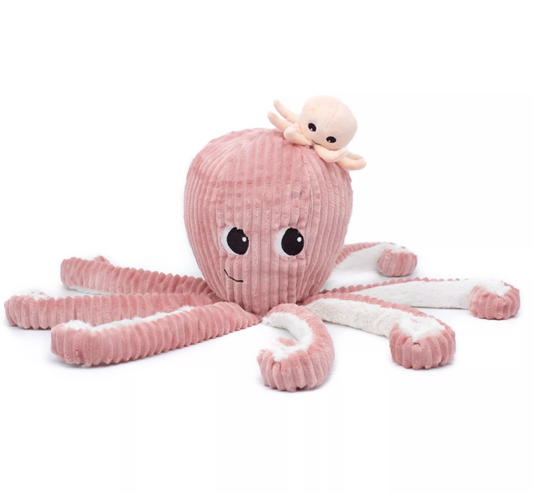 Doudou Pieuvre - Rose