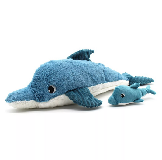 Doudou Dauphin - Bleu