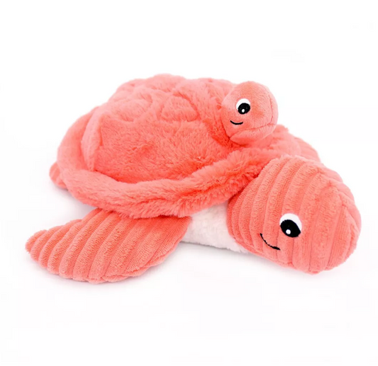 Doudou Tortue - Corail