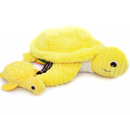Doudou Tortue - Jaune