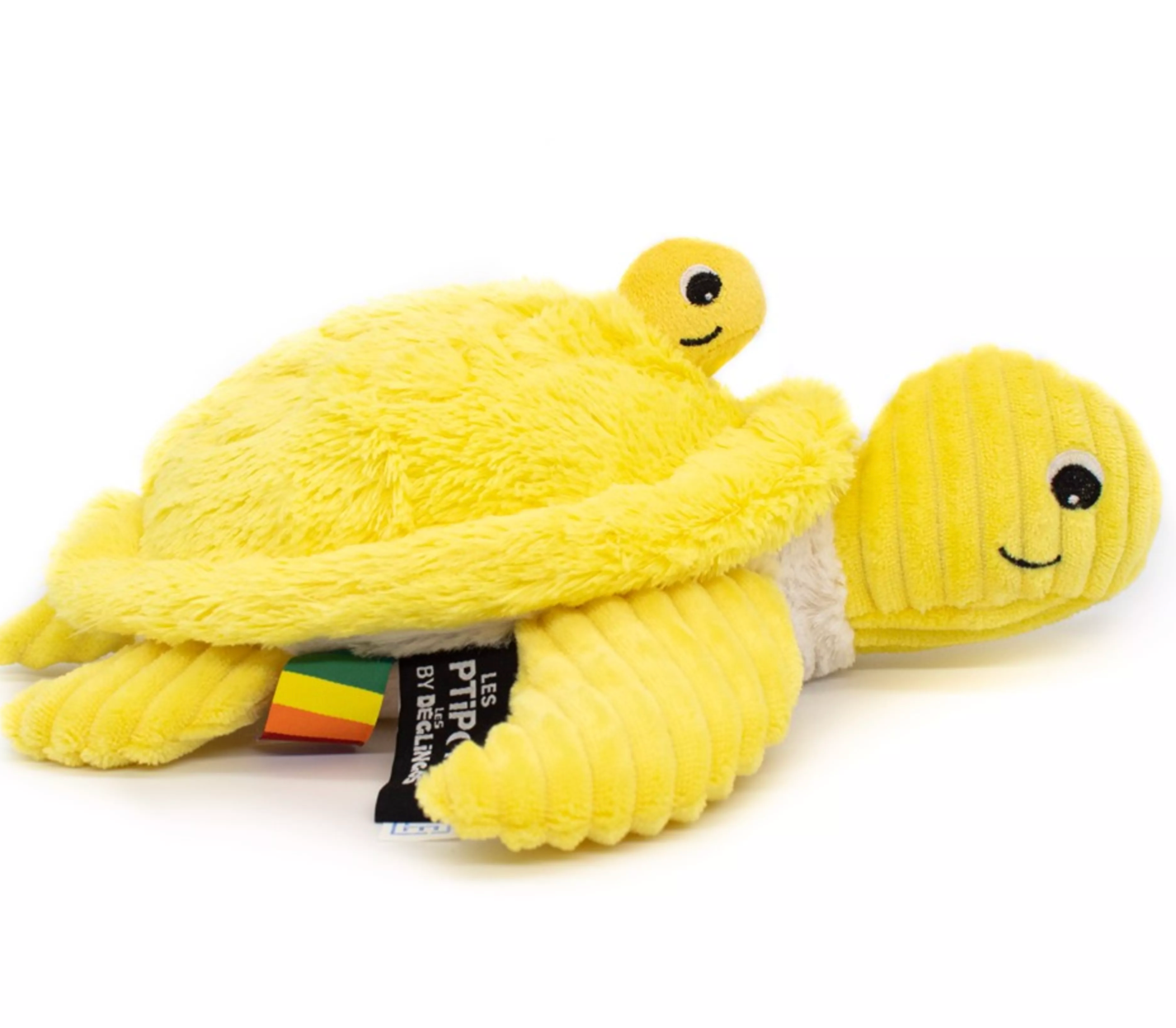 Doudou Tortue - Jaune