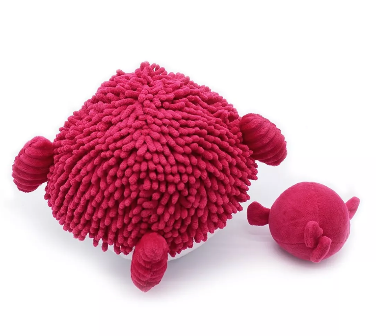 Doudou Poisson Globe - Rouge